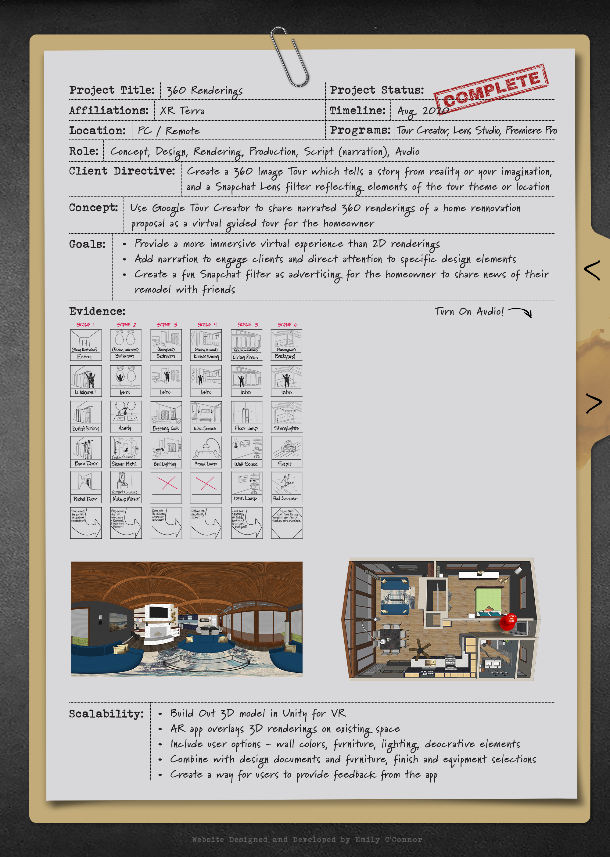 XR Project Background 360 Renderings